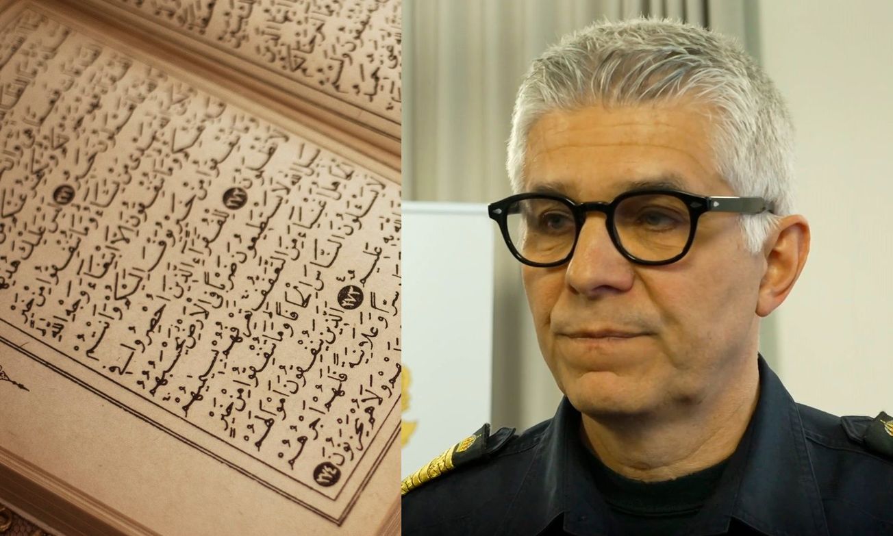 Anders Thornberg vägrar svara på frågor om stoppade koranbränningar