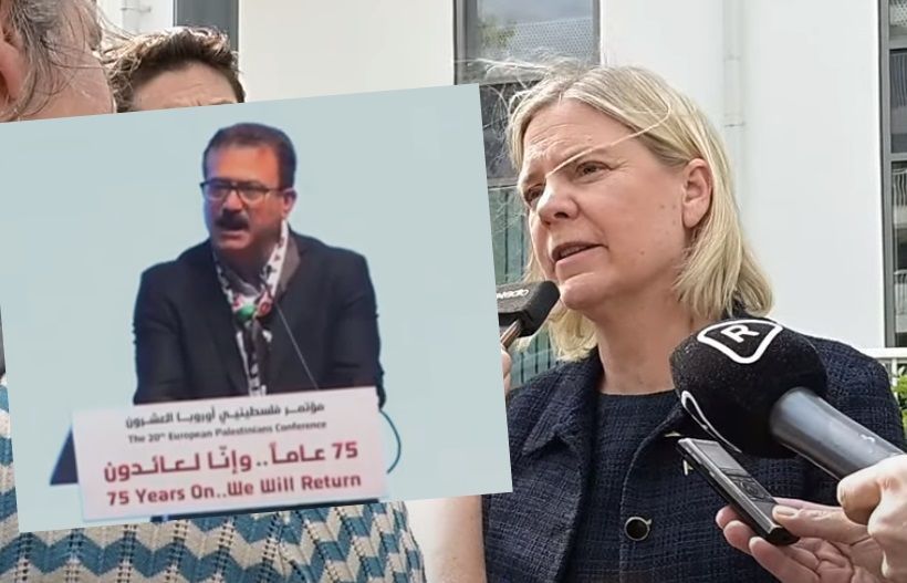 Efter Hamas-konferensen: Magdalena Andersson ger fortsatt stöd till Jamal El-Haj