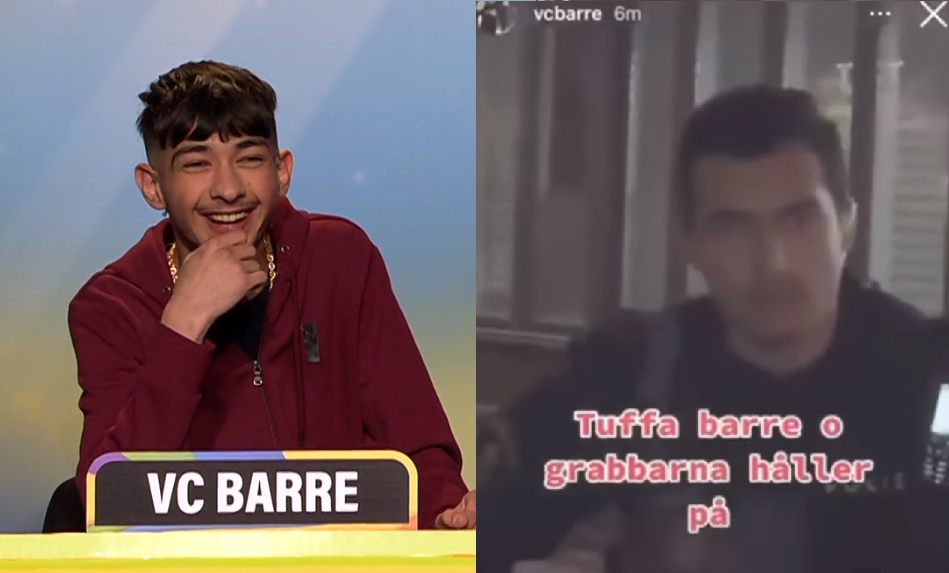 Gängmedlem bjöds in till SVT:s nöjesprogram