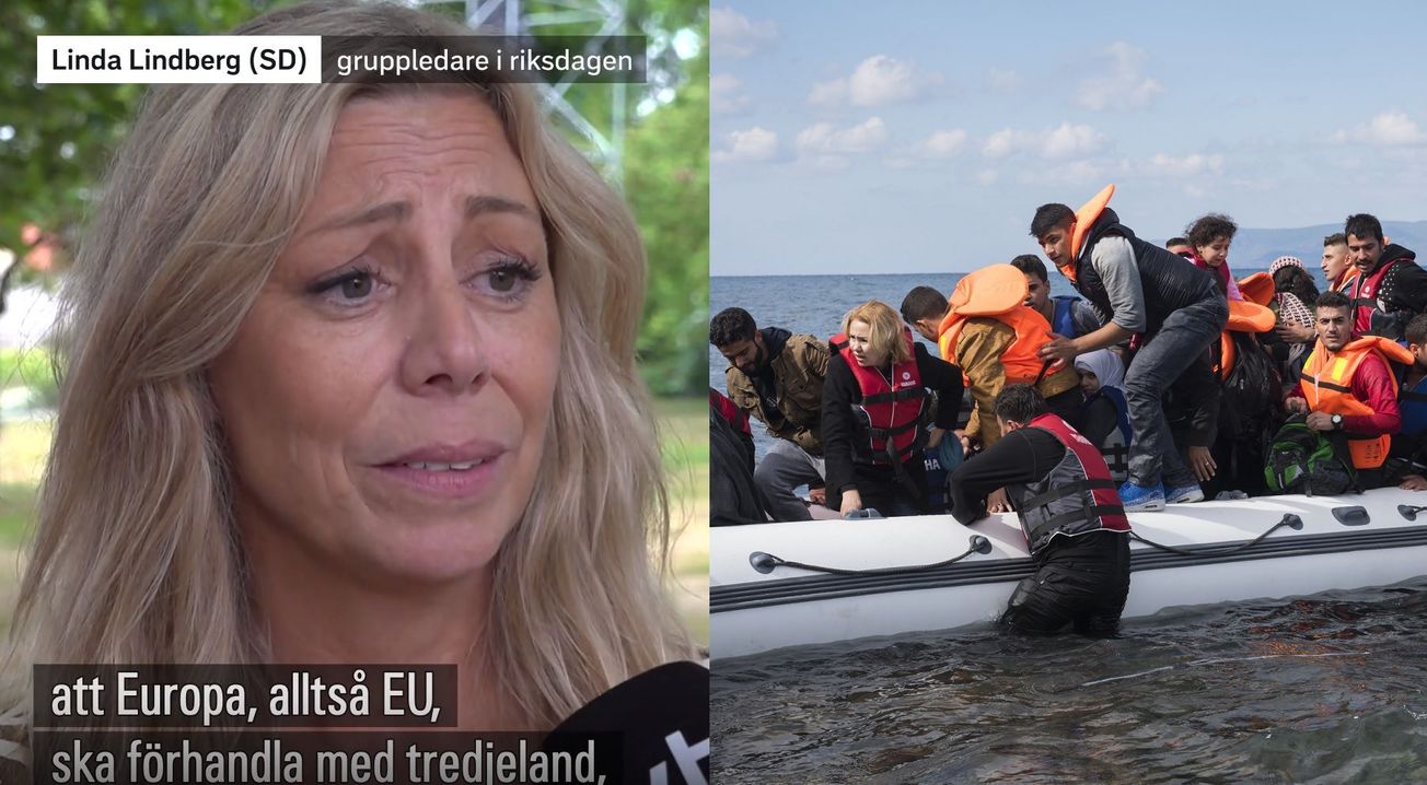 SD: Låt icke-europeiskt tredje land ta emot alla EU:s asylsökare