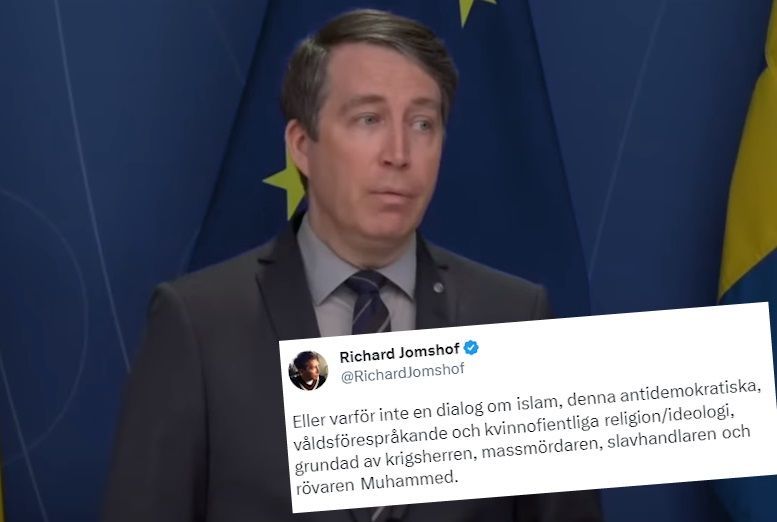 Jomshof om avgångskravet: Socialdemokraterna är emot åsiktsfrihet