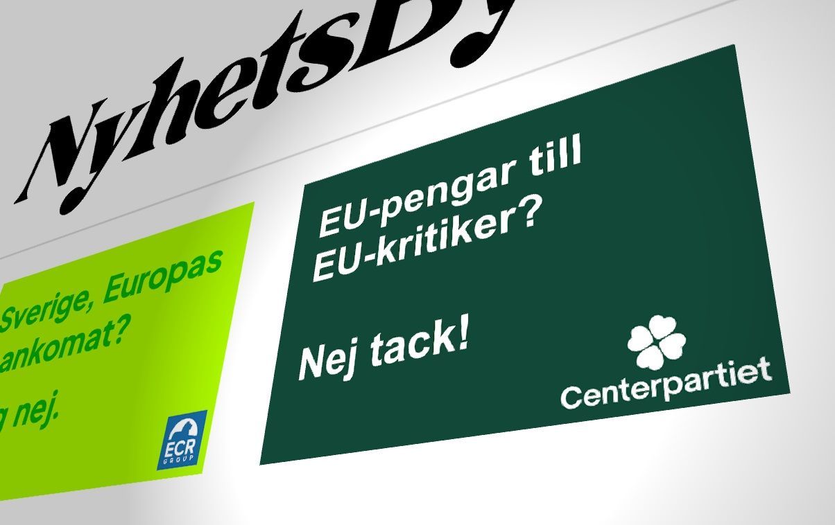 Ledare: Centerpartiet är jättevälkomna att annonsera på Nyhetsbyrån