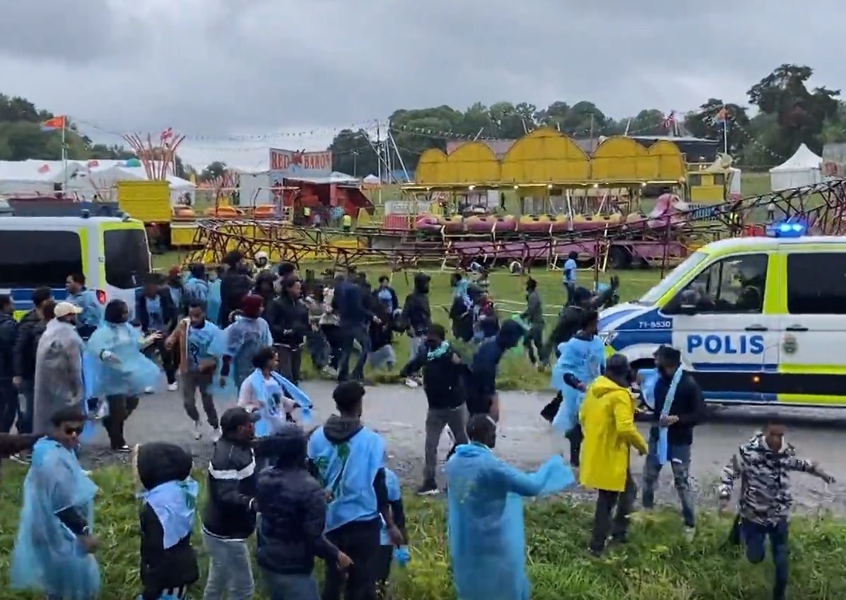 Eritrean dömd för grov misshandel vid festivalkaoset – Har tyskt uppehållstillstånd