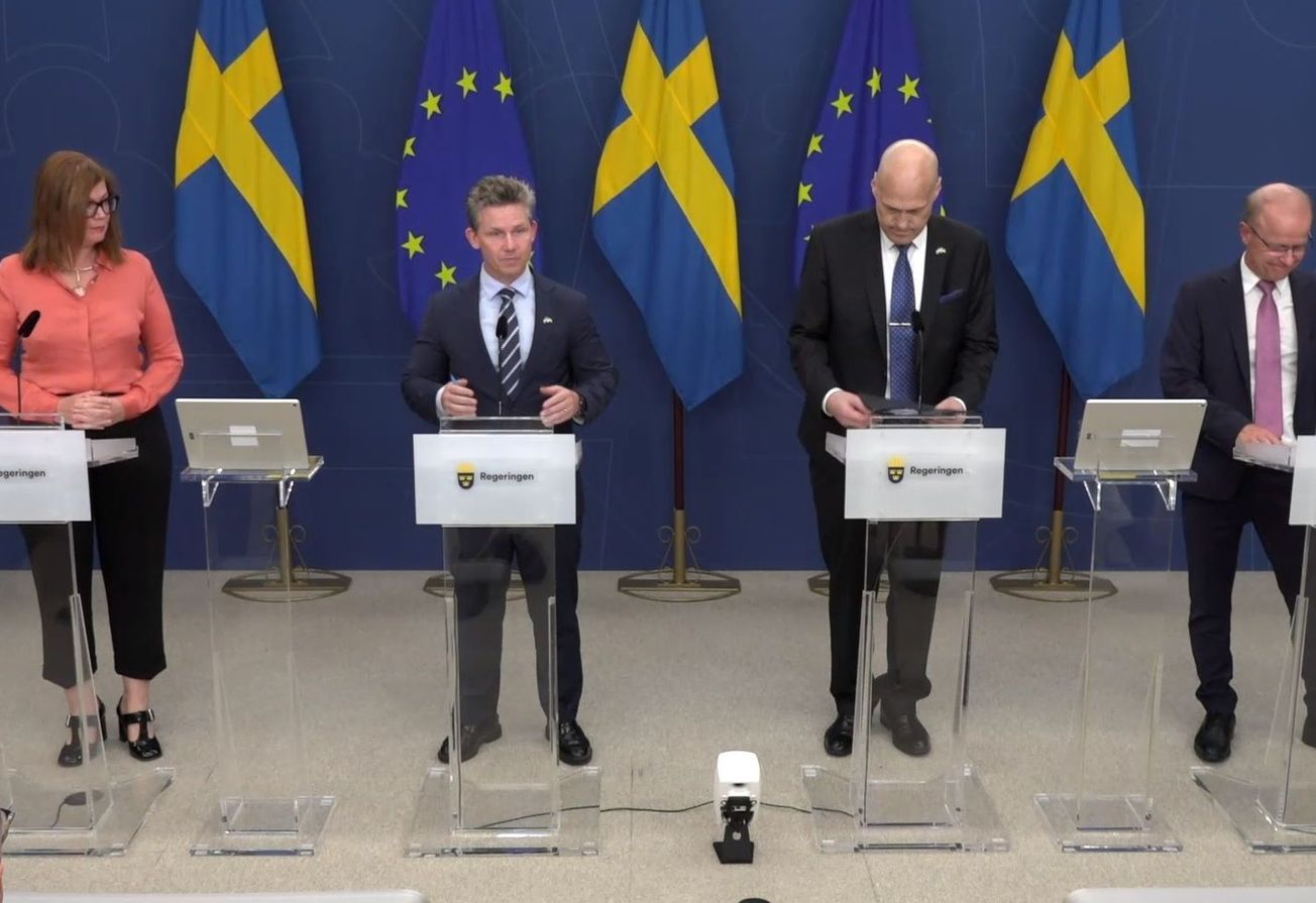 Sverige ökar försvarsanslagen med 27 miljarder