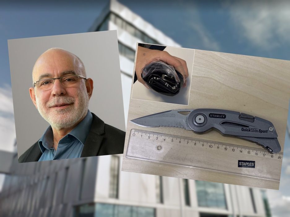 S-islamist åtalas för vapenbrott – Gick med kniv till koranbrännarrättegång