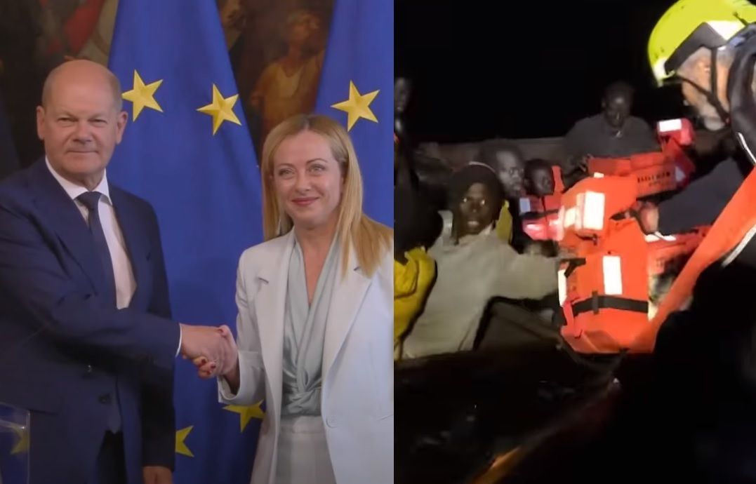 Italien kräver att Tyskland slutar skjutsa migranter över Medelhavet