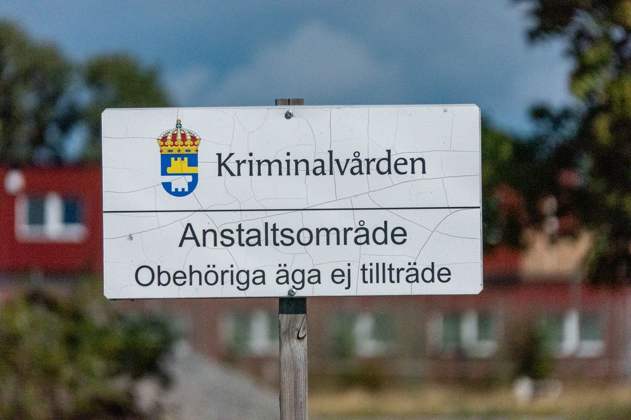 Brå: Var tredje fängslad i Sverige utländsk medborgare