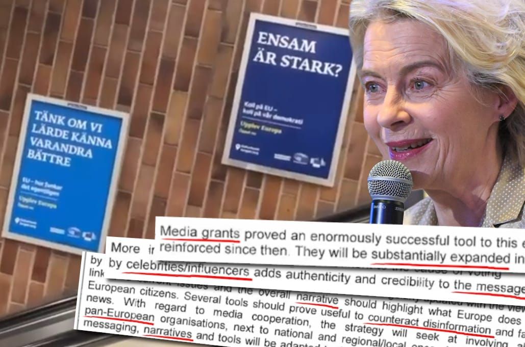 Dokumentet visar: EU ska upplysa om valet – Med hjälp av EU-positiv reklam