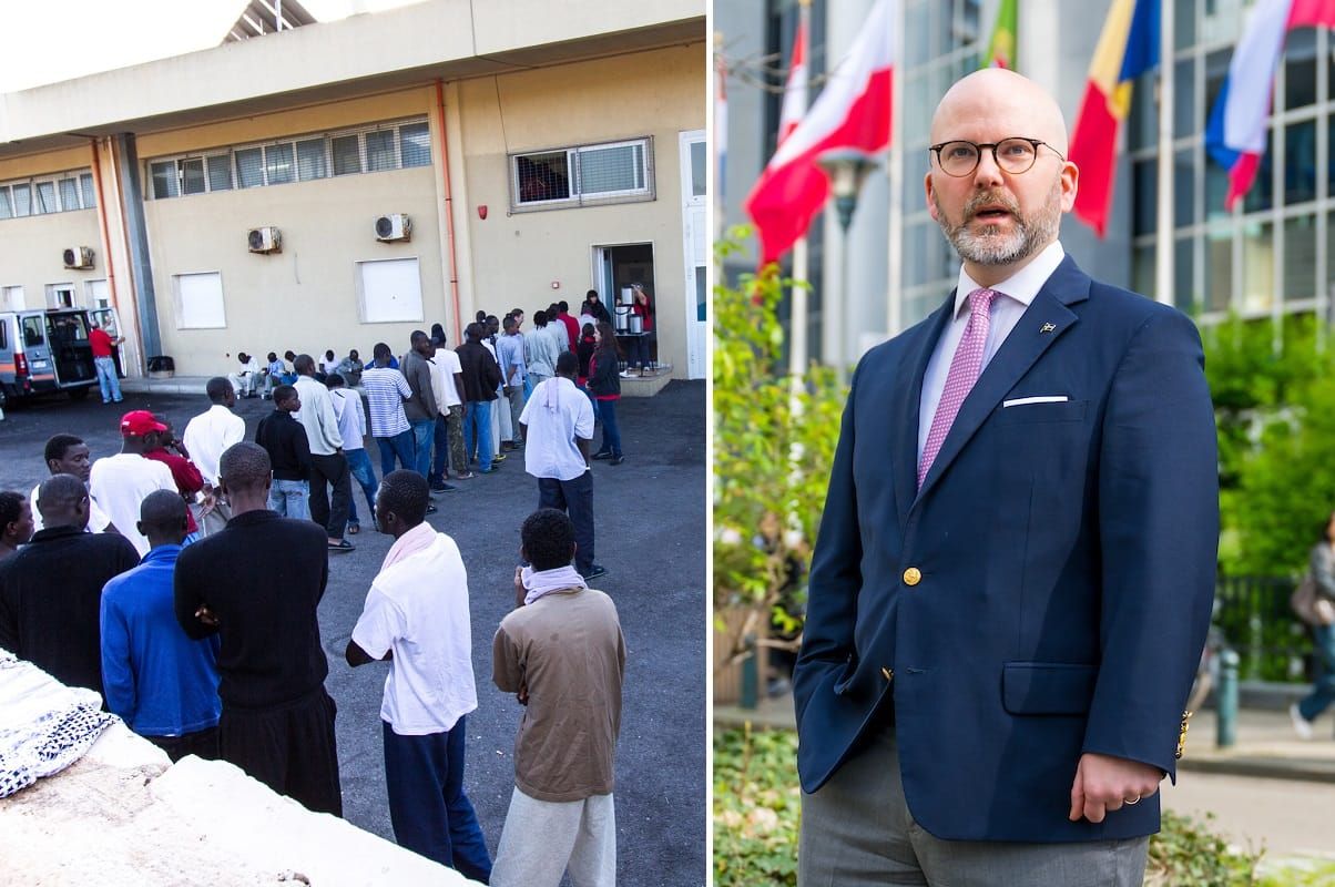 SD: EU uppmuntrar massinvandring från Afrika