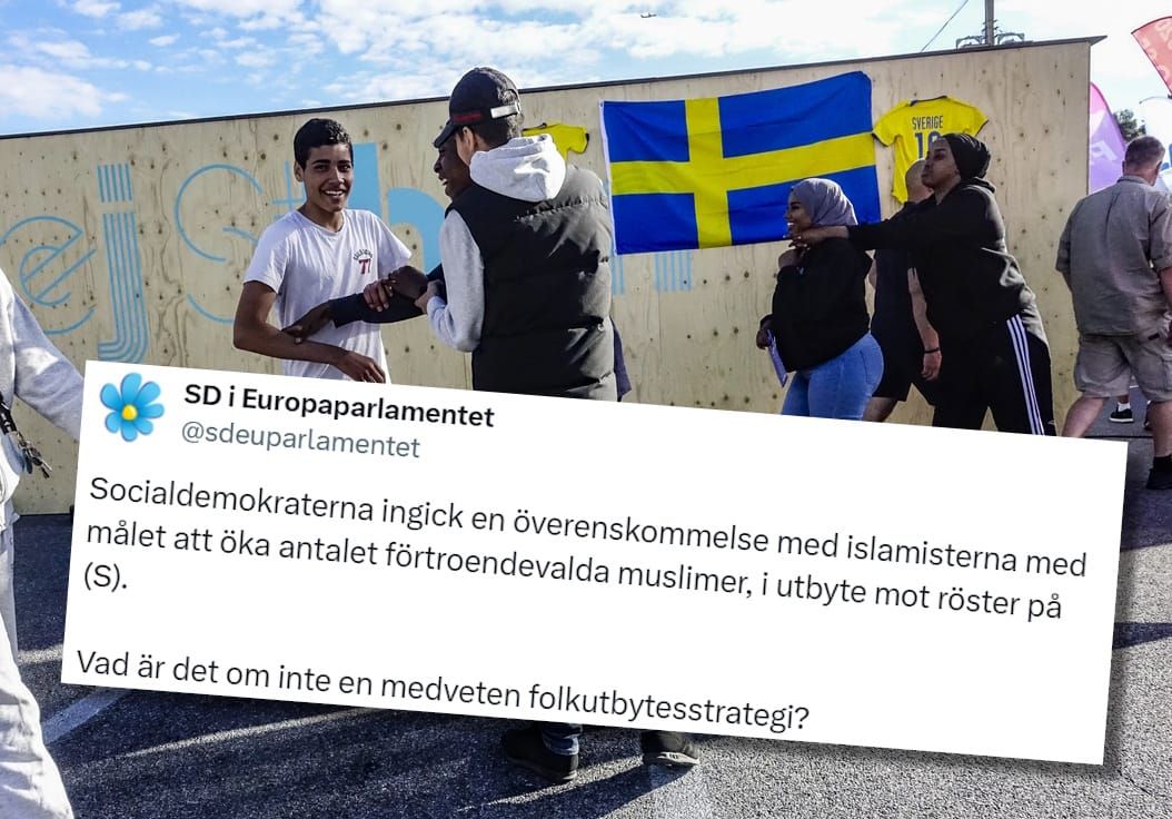 SD i Bryssel: Folkutbytet är en medveten strategi från socialdemokratin