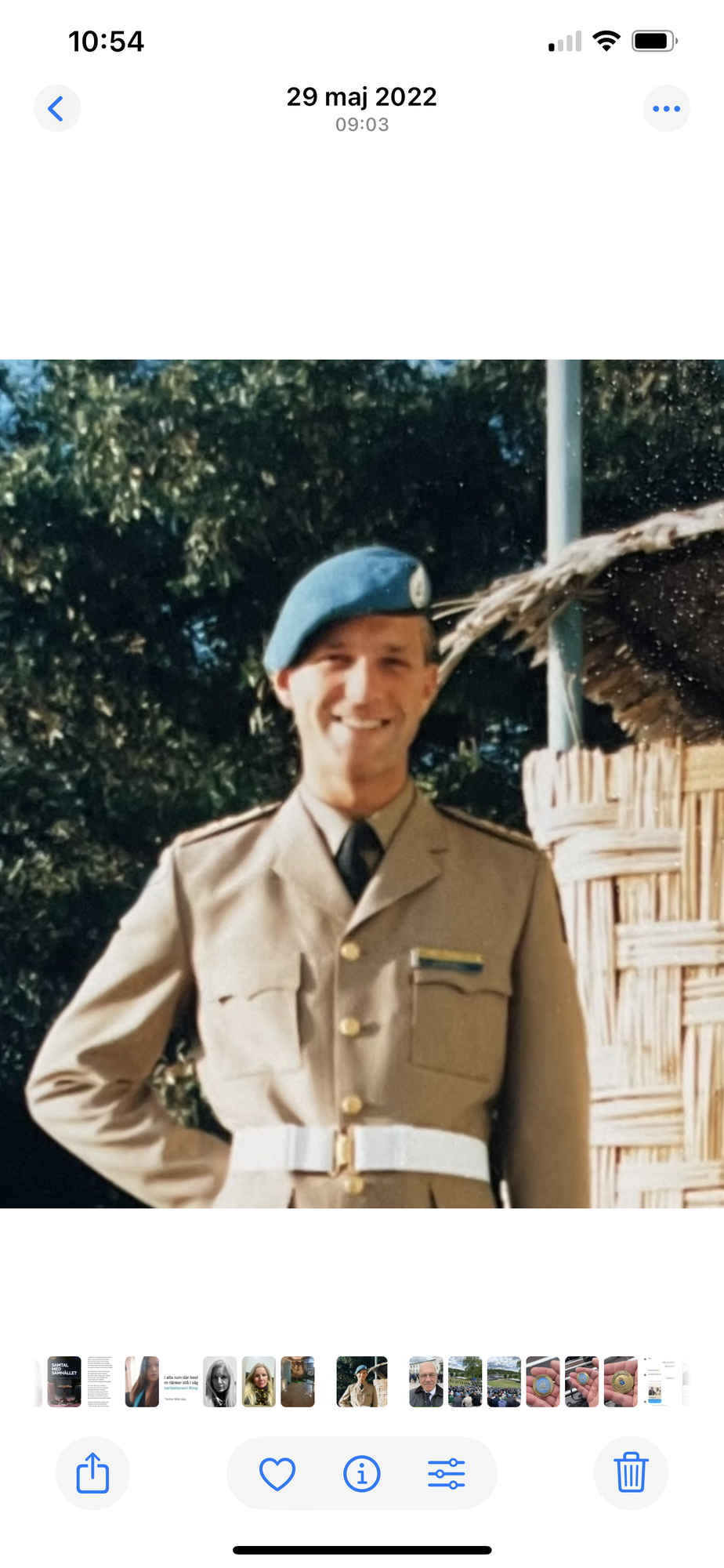 Idag minns vi våra veteraner 🇸🇪🇺🇳⚔️