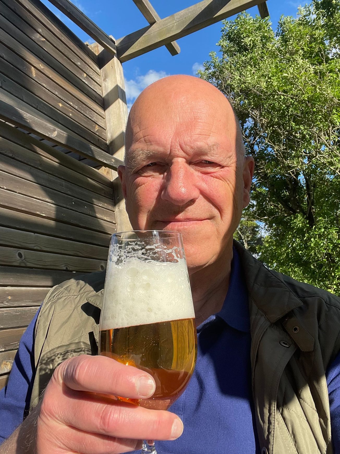 Ett gott öl till hjortkorv!