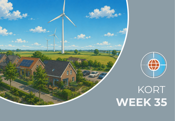 ...nieuwe afstandsnormen voor windmolens op land, gasopslagen onvoldoende gevuld...