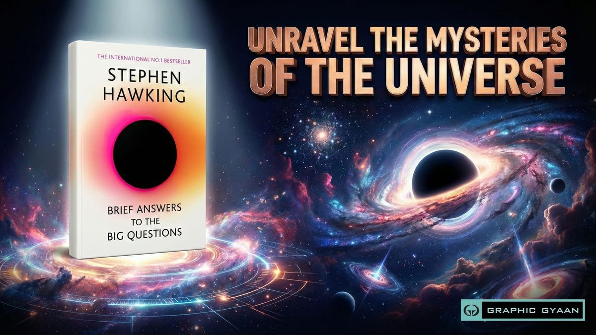 BOOK: 'Brief Answers To The Big Questions' by Stephen Hawkings | Graphic Guide