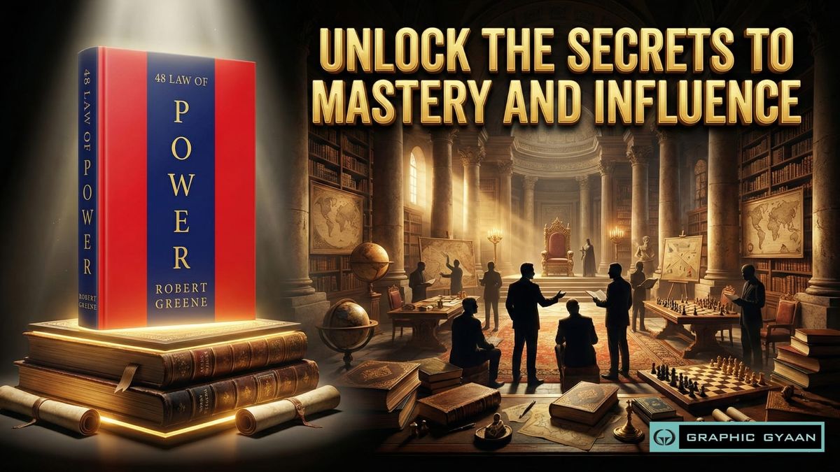 BOOK: 'The 48 Laws of Power' by Robert Greene | Graphic Guide