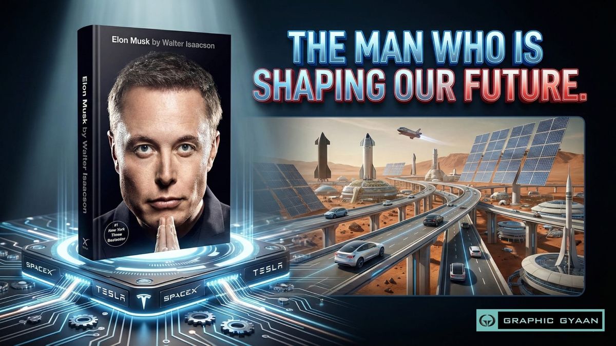ELON MUSK by Walter Isaacson | Graphic Book