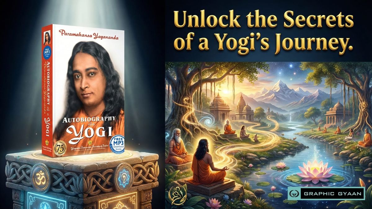 BOOK: 'Autobiography of a Yogi' Paramahansa Yogananda | Graphic Guide