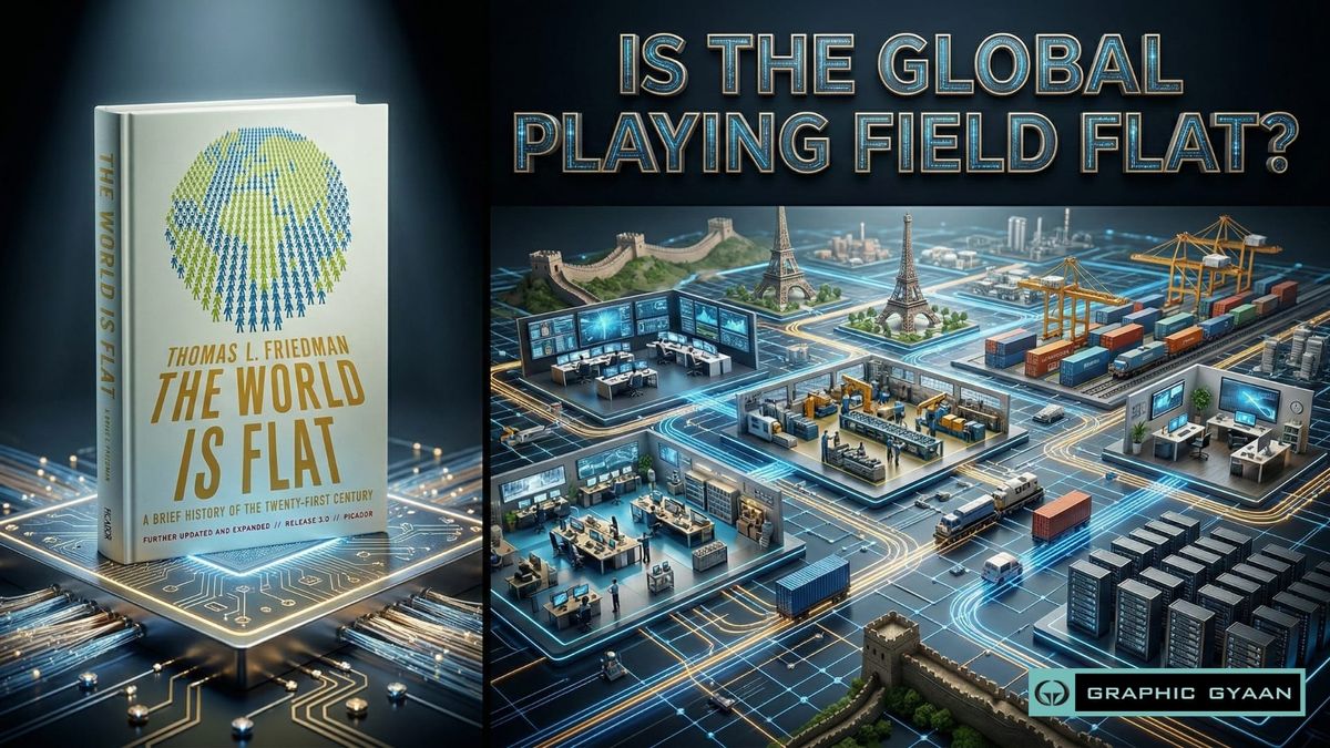 BOOK: 'The World Is Flat' by Thomas Friedman | Graphic Guide