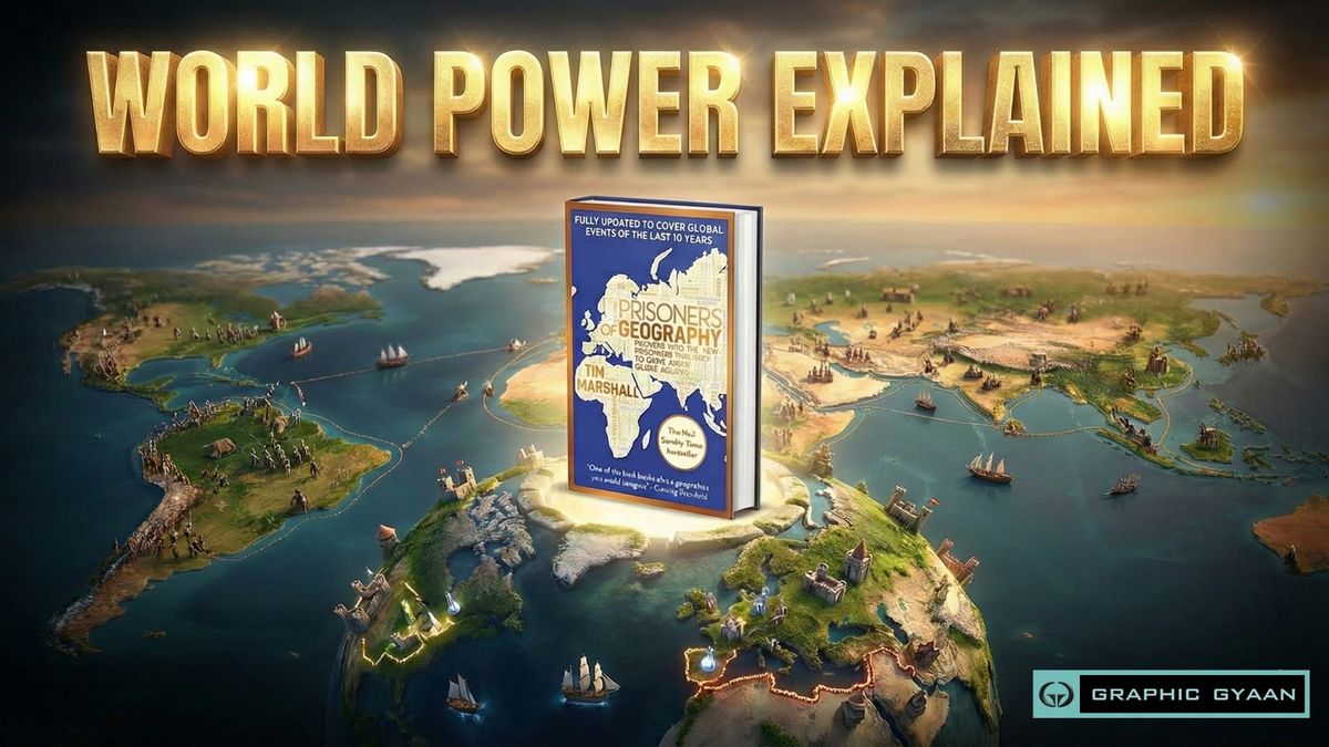 PRISONERS OF GEOGRAPHY by Tim Marshall: The Graphic Guide | Why Maps Determine Destiny