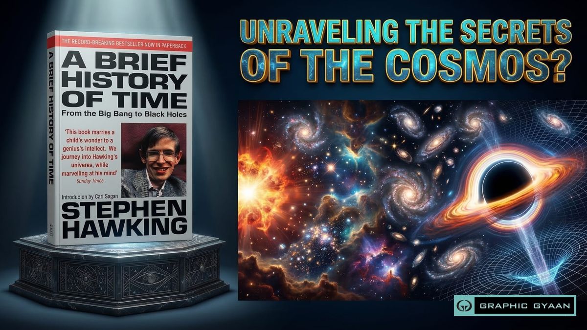 BOOK: 'A Brief History Of Time' by Stephen Hawkings | Graphic Guide