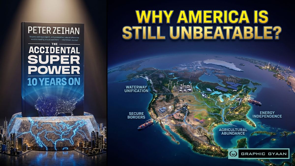 BOOK: 'The Accidental Superpower' by Peter Zeihan | Graphic Guide