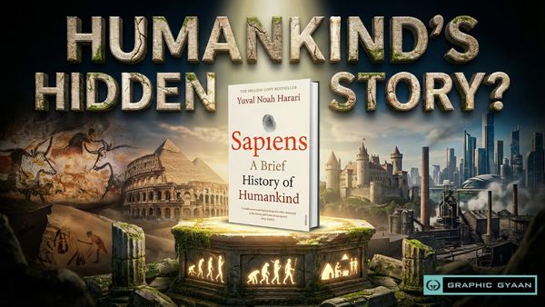 SAPIENS by Yuval Noah Harari : The Graphic Guide | A Visual History of Humankind