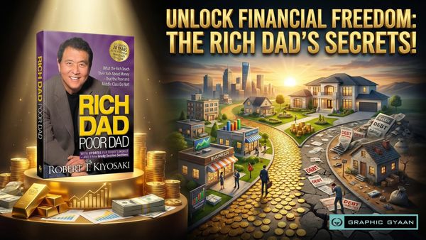 BOOK: 'Rich Dad Poor Dad' Robert T Kiyosaki | Graphic Guide