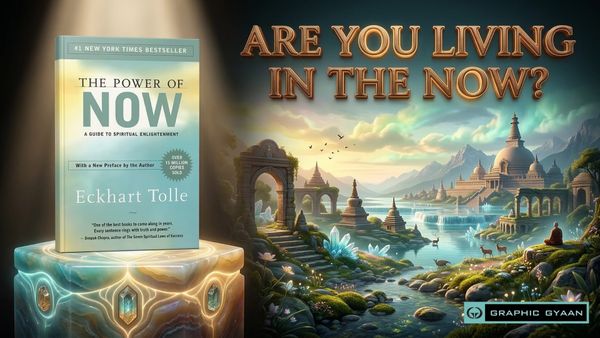 BOOK: 'The Power Of Now' by Eckhart Tolle | Graphic Guide