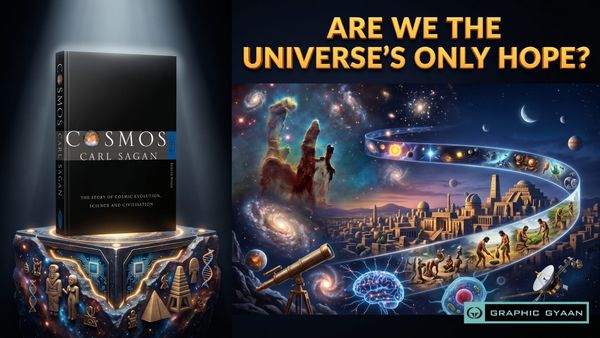 BOOK: 'Cosmos' by Carl Sagan | Graphic Guide