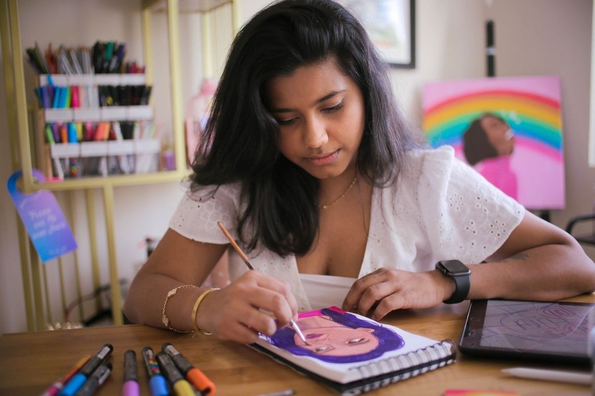 A Day in the Life: Sravya Attaluri, Creative Director at Hello Colour