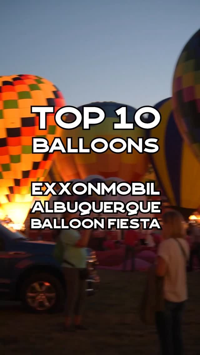 Ballon Fiesta sponsore by ExxonMobil