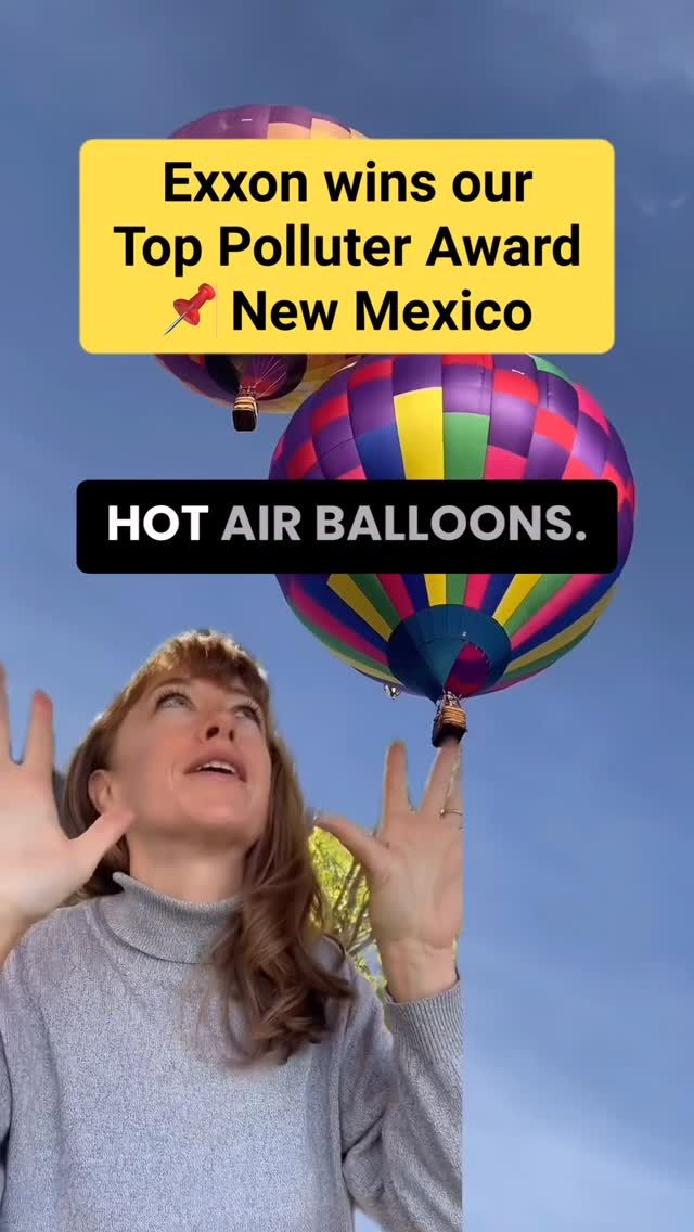 Congrats to ExxonMobil, the WINNER of our Top Polluter Award!