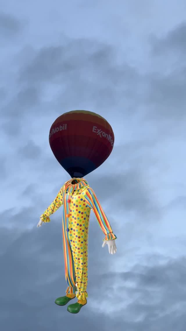 Exxon uses Ballon Fiesta as PR stunt