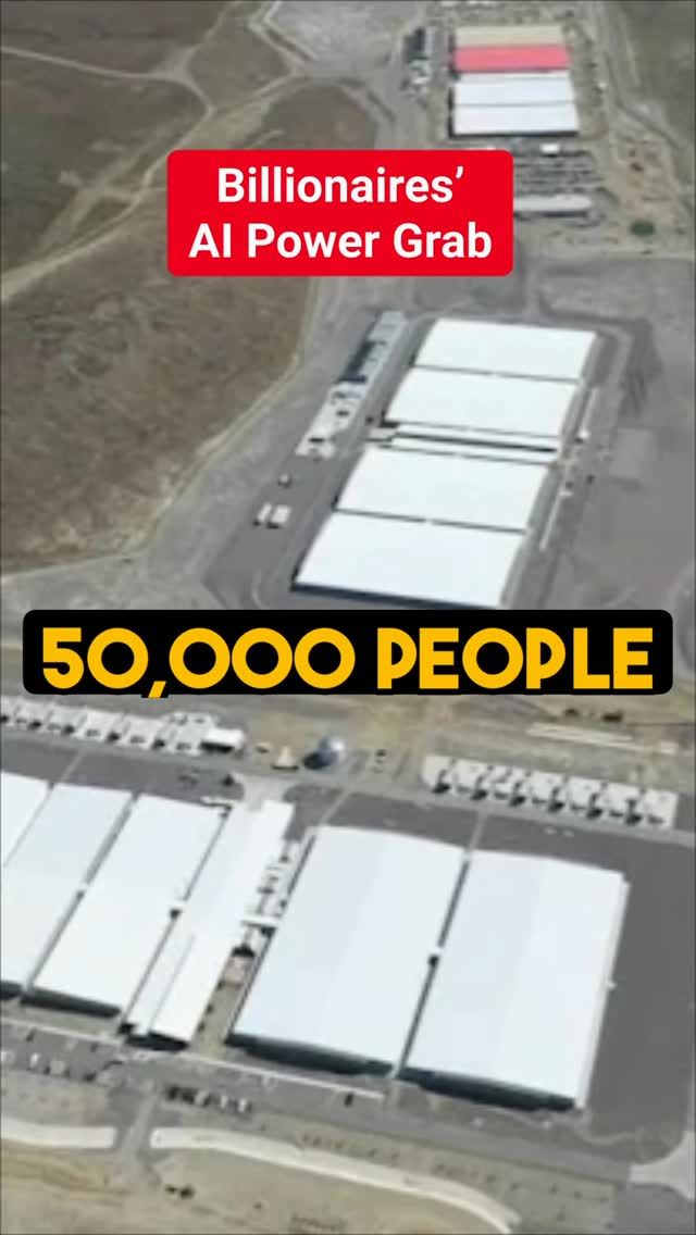 Billionaires, Blackstone, Data Centers, and You! Speak Out Against It