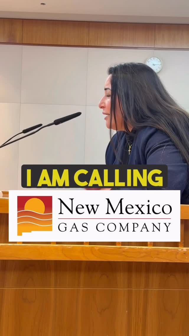 Listen to Leeondra speak to the Public Regulations commission against Bernhard capital partners buyout of New mexico gas company and act.