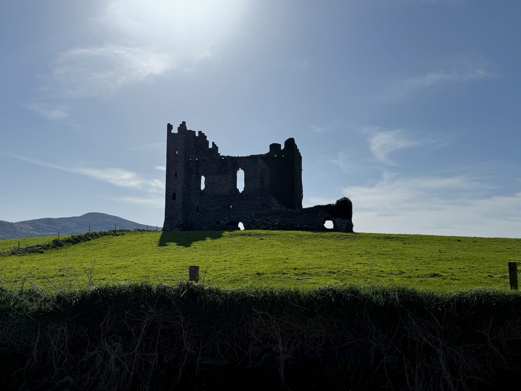 Ballycarberry Castle, Cahersiveen, Kerry, Ireland