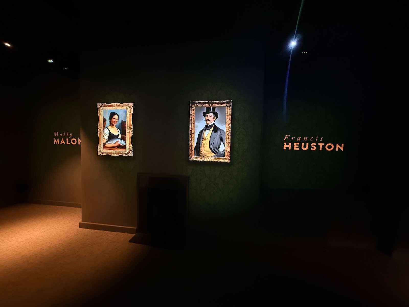 Molly Malone & Francis Heuston at the Little Museum of Dublin