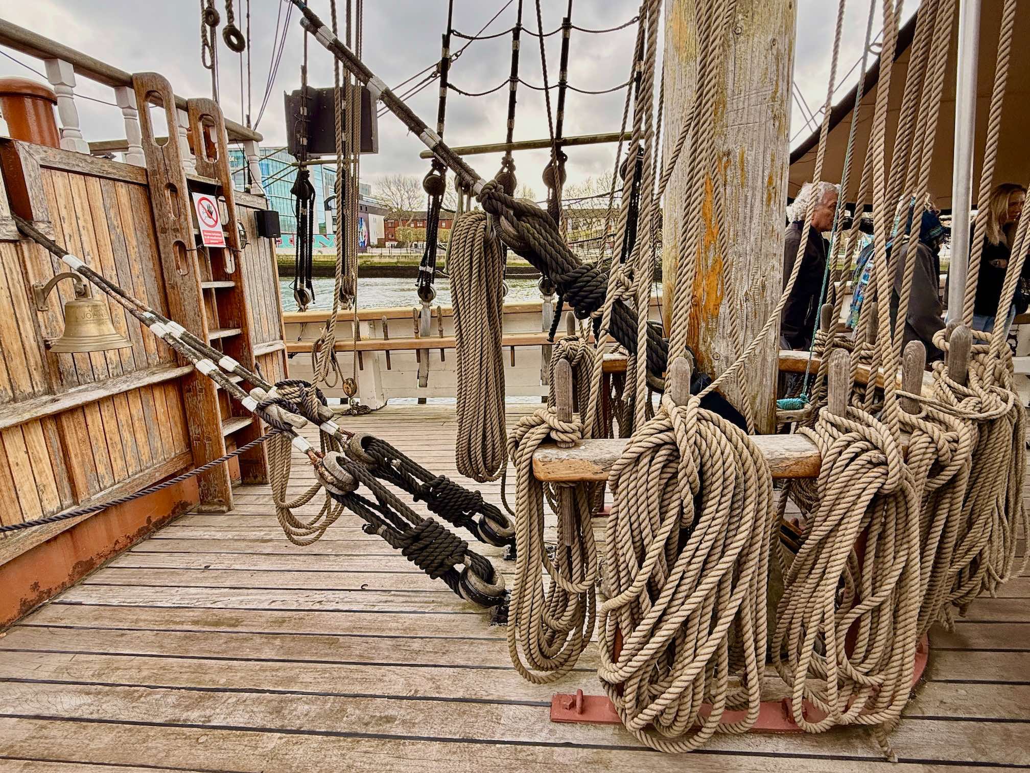 The Jeanie Johnston Famine Ship in Dublin