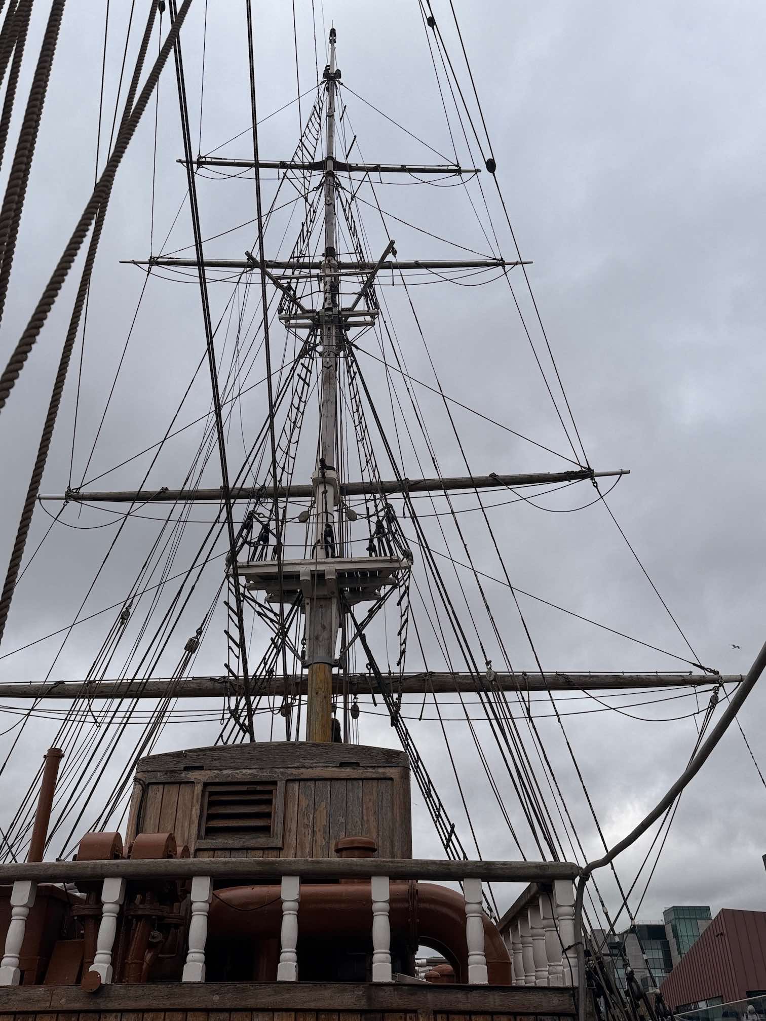 The Jeanie Johnston Famine Ship in Dublin