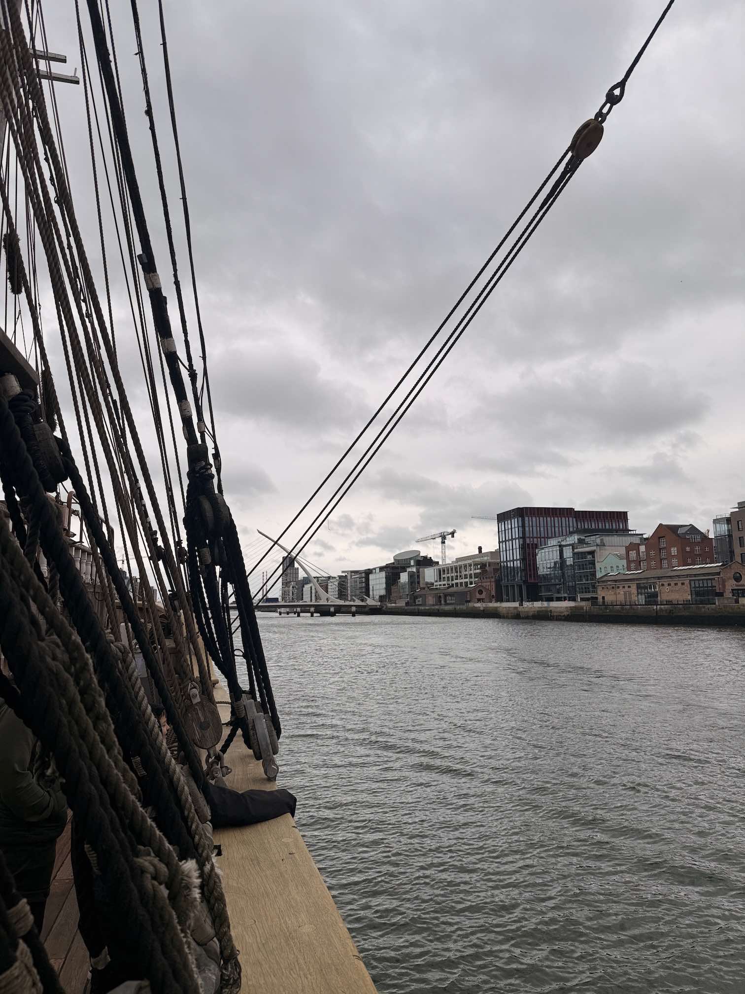 The Jeanie Johnston Famine Ship in Dublin