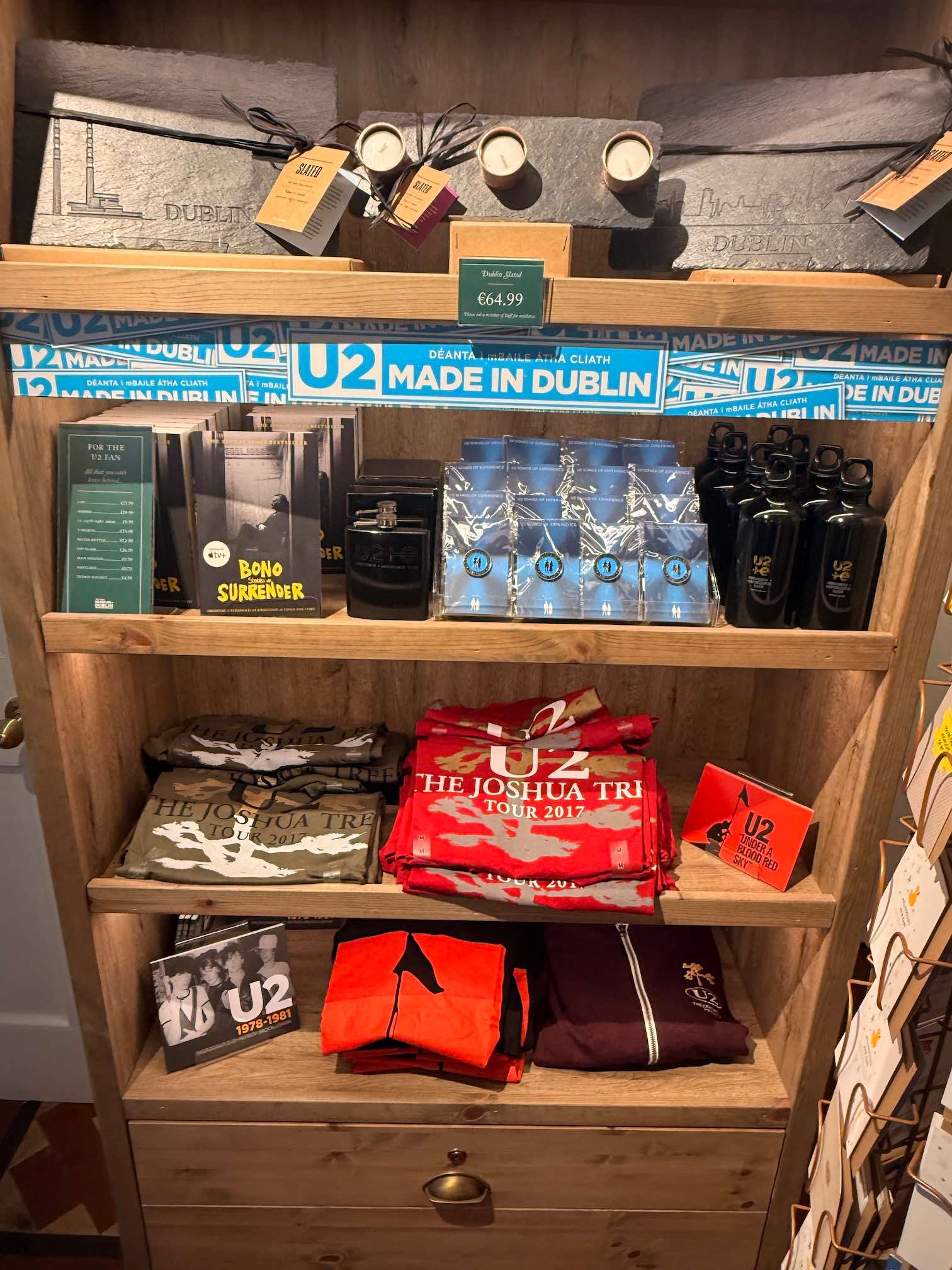 U2 exhibit at the Little Museum of Dublin