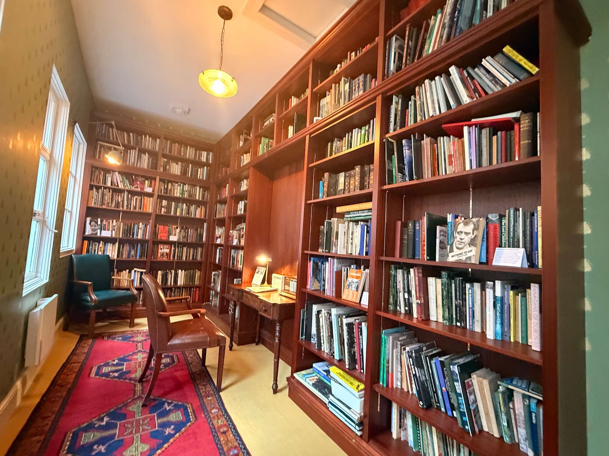 The Library of books at the Little Museum of Dublin