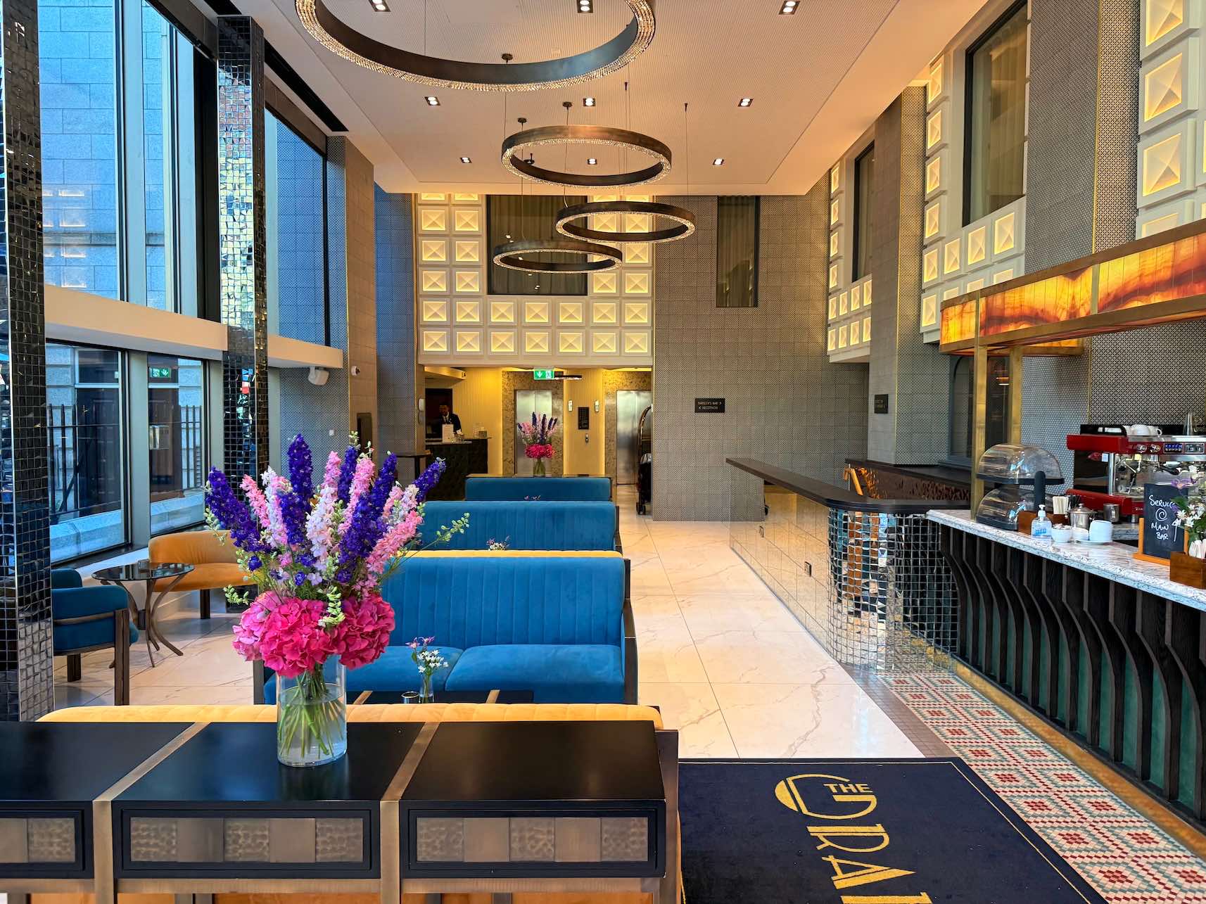 The Grafton Hotel Lobby Dublin