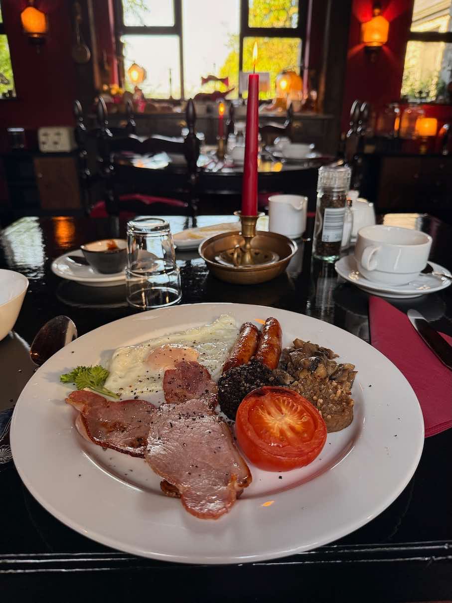 Breakfast at Waters Country House, Ballyvaughan, Co Clare
