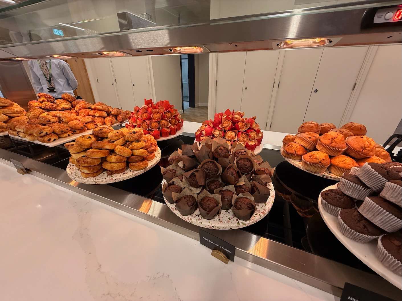 Food in The Phoenix Lounge, Dublin Airport Terminal 1