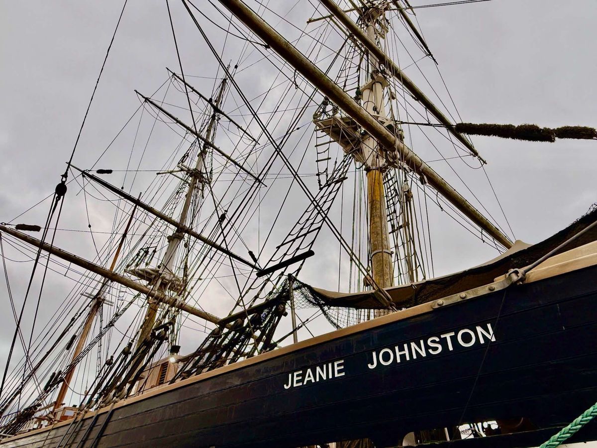 The Jeanie Johnston Famine Ship in Dublin