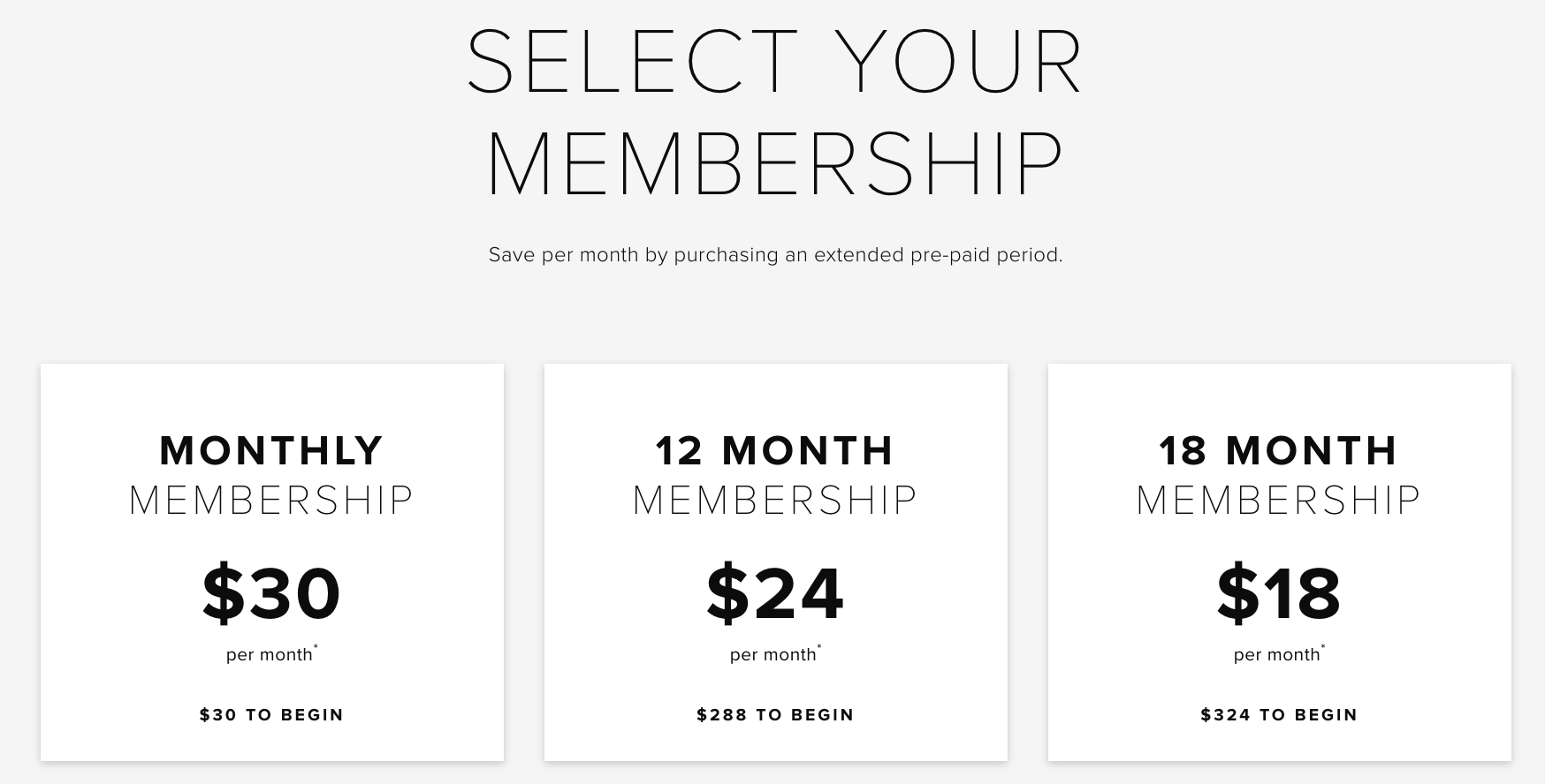 Overzicht prijzen van whoop