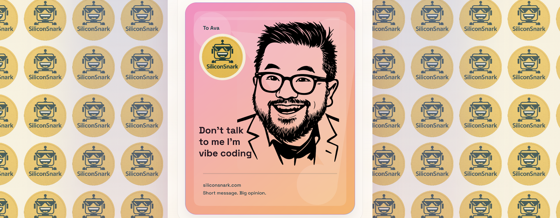 Screenshot of the You Got Snarked app