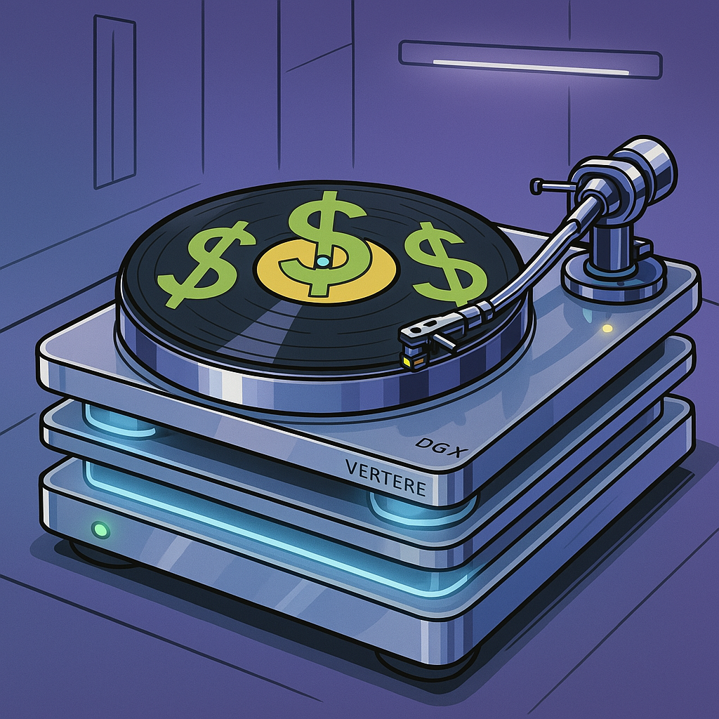 Vertere’s New Turntable Spins Records, and Your Sense of Financial Responsibility