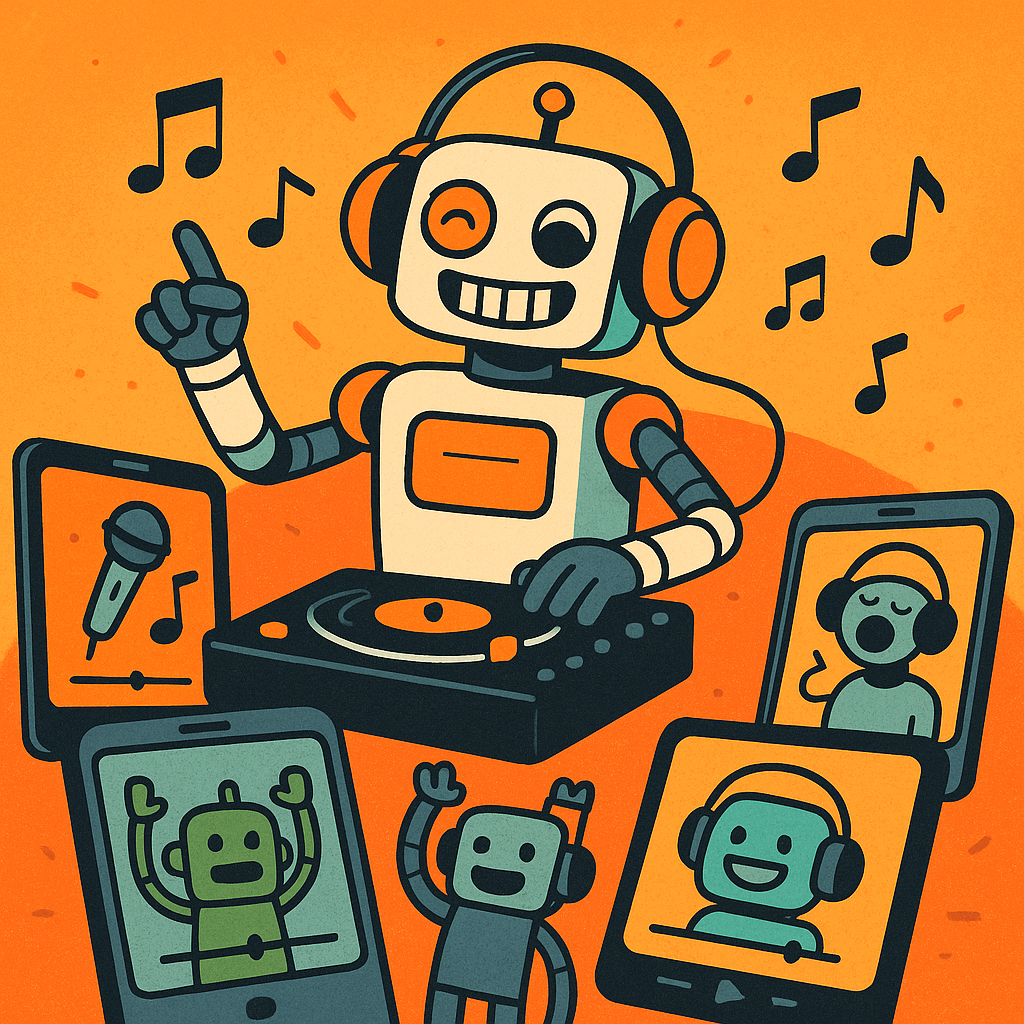 Streaming the Machine: 18% of Music Now Pure Robot Vibes